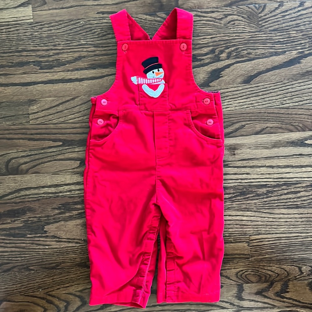 Florence Eiseman Corduroy Snowman Longall